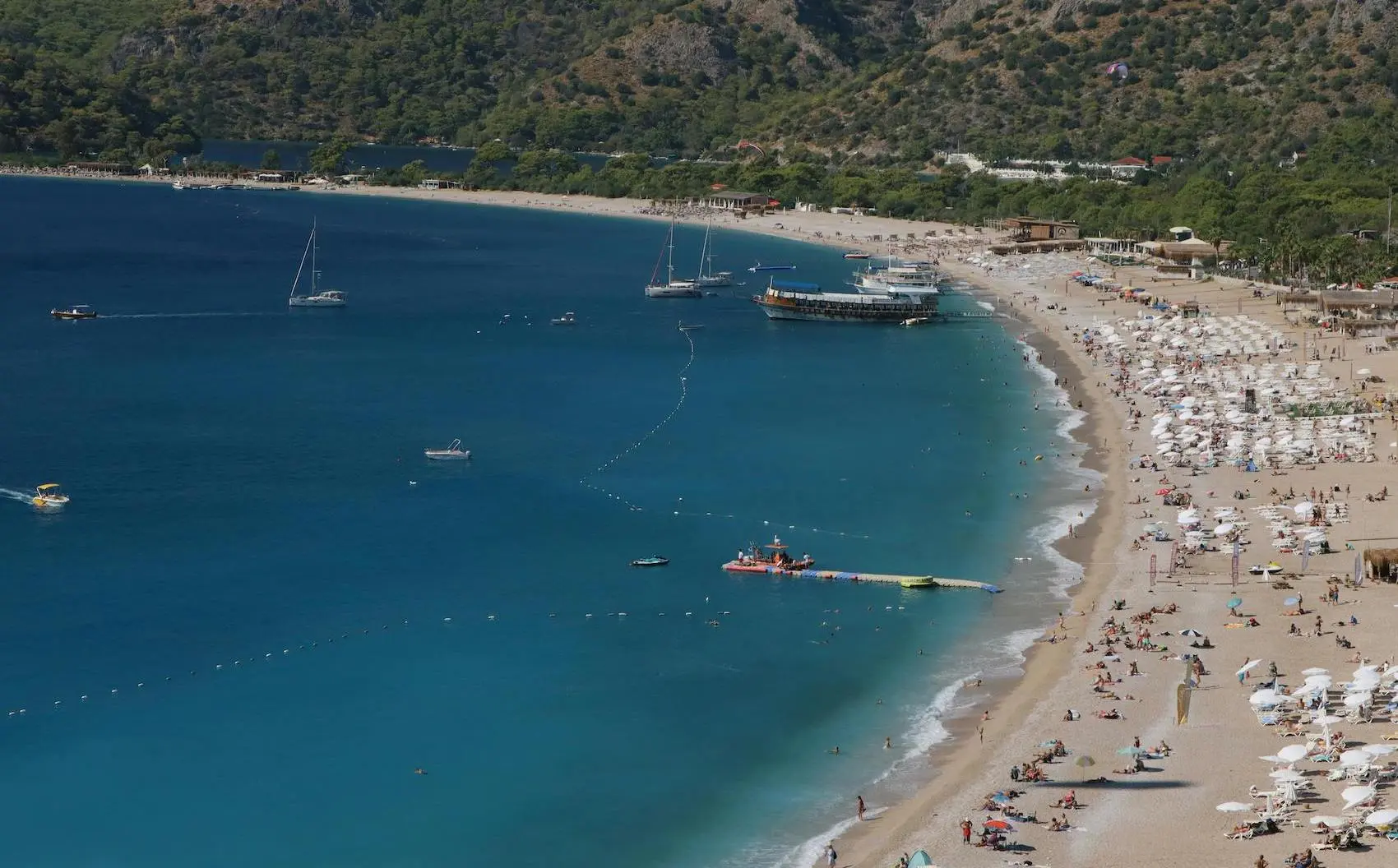 Oludeniz beach in Fethiye